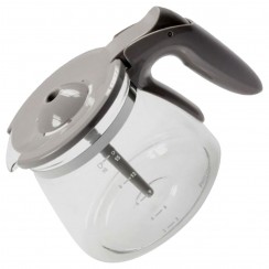 Verseuse avec couvercle gris