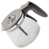 Verseuse avec couvercle gris