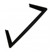 Montant verre hotte 60 cm