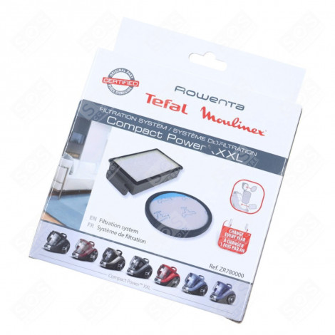 LOT DE 2 FILTRES D'ORIGINE ASPIRATEUR - ZR780000