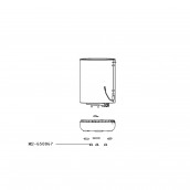 Entretoise vis socle (repère MS-650067)