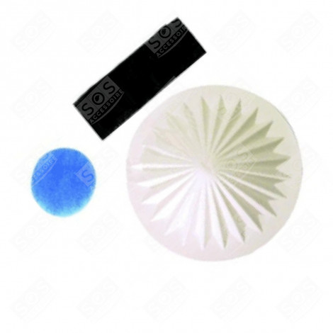 PAQUET DE FILTRES  ASPIRATEUR - PFC538, 1-9-125407-00
