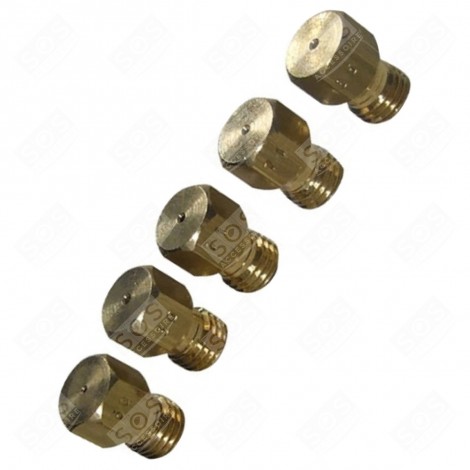 SACHET D'INJECTEURS, GICLEURS BUTANE PROPANE D'ORIGINE FOUR, CUISINIÈRE - 50267343007