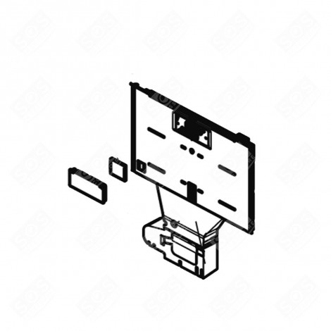 CACHE FILTRE  FRIGO, RÉFRIGÉRATEUR, CONGÉLATEUR - ADJ75612623