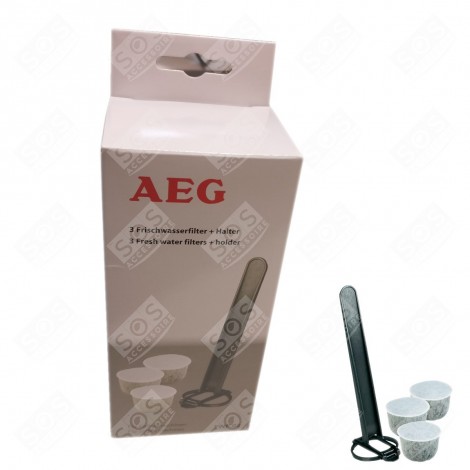 LOT DE 3 FILTRES A EAU ANTI-CALCAIRES D'ORIGINE CAFETIÈRE, MACHINE À CAFÉ - 19465, 9001664482