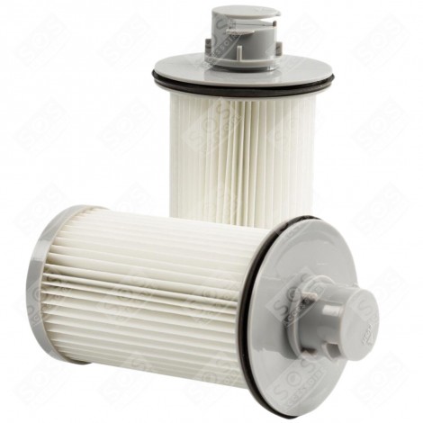 LOT DE 2 FILTRES EF78 CYCLONE D'ORIGINE ASPIRATEUR - 9001967018, 1180048017