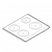 Surface vitrocéramique 