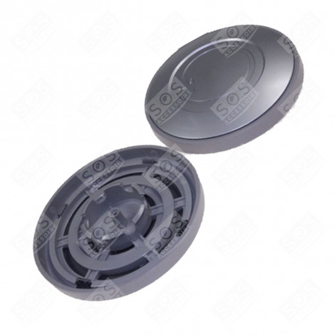 KIT ROUES ARGENT PERLE (2PIECES) -ROUES CAOUTCHOUC ASPIRATEUR - 5021013