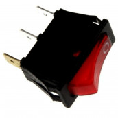 Interrupteur rouge 12V