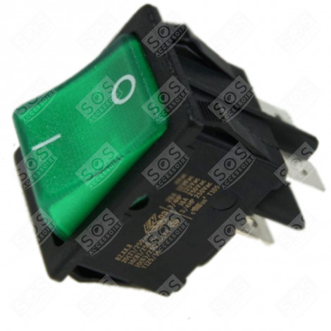 INTERRUPTEUR VERT 230V FRIGO, RÉFRIGÉRATEUR, CONGÉLATEUR - 2926274107, 292627410