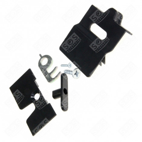FERMETURE DE PORTE COUDÉE NOIR D'ORIGINE FRIGO, RÉFRIGÉRATEUR, CONGÉLATEUR - 241275787, 2412757870