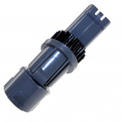 Petite brosse ronde a poils retractable pour meubles