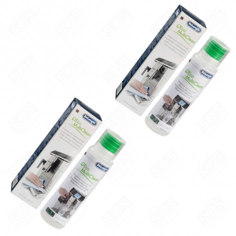 LOT DE 2 ECO MULTICLEAN NETTOYANT DLSC550 CAFETIÈRE, MACHINE À CAFÉ - 5513281861, SER3013