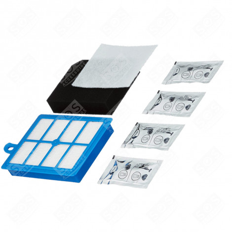 KIT 3 FILTRES USK6 D'ORIGINE ASPIRATEUR - 9001663971, 9001668657