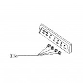 Manette gaz (repère 13a)