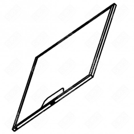 FILTRE MÉTALLIQUE X 1 D'ORIGINE  287X351 MM HOTTE - 133.0058.718