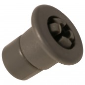 Roulette de panier supérieur grise