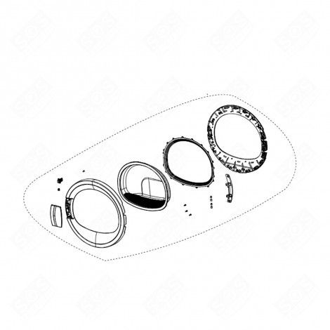 HUBLOT COMPLET SÈCHE-LINGE - 2979460100