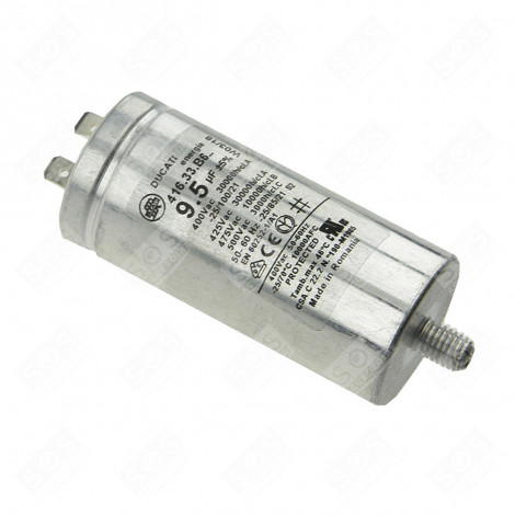 CONDENSATEUR 9.5UF D'ORIGINE SÈCHE-LINGE - C00275351, 482000023158