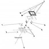 Poignée de porte (repère n°3)