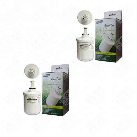 LOT DE 2 CARTOUCHES FILTRE À EAU D'ORIGINE FRIGO, RÉFRIGÉRATEUR, CONGÉLATEUR - DA29-00003G, DA29-00003F