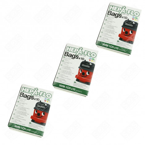 LOT DE 3 BOITES DE 10 SACS  ASPIRATEUR - 604015