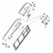 Distributeur d'eau assemblé (repère n°12)