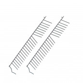 Lot de 2 tiges rabattables panier inférieur d'origine