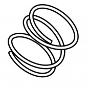 Ressort bouton réservoir d'origine