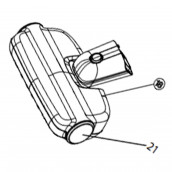 Brosse, embout d'origine