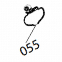 Portillon caoutchouc (repère n°055) d'origine