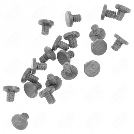 JEU DE 20 PATINS DE GRILLE D'ORIGINE PLAQUE DE CUISSON - 50252309005