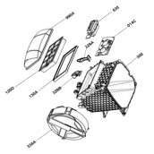 Etrier de frein (repère n°329B) d'origine