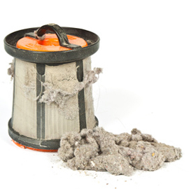 Le filtre à poussière est encrassé