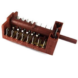 Le commutateur de programme du four est abîmé