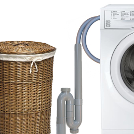 Refoulement des eaux usées dans le lave-linge