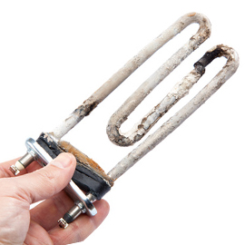 La résistance du lave-linge est encrassée