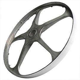 La poulie du tambour de lave-linge est desserrée