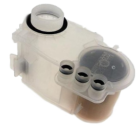 Le bac adoucisseur du lave-vaisselle est obstrué