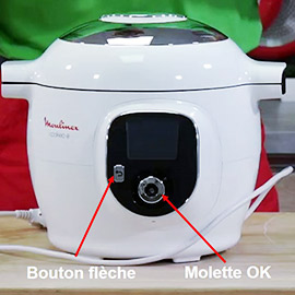 Comment réinitialiser le Cookeo ?