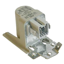 Le condensateur antiparasites est gonflé