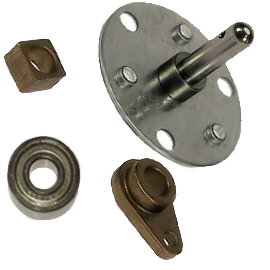 Le palier arrière du tambour du sèche-linge est bloqué