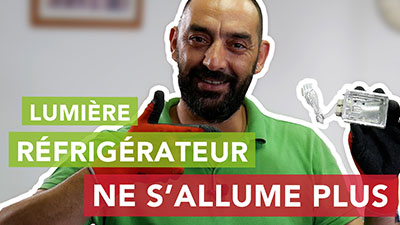 Pourquoi mon frigo ne fait plus de lumière ?